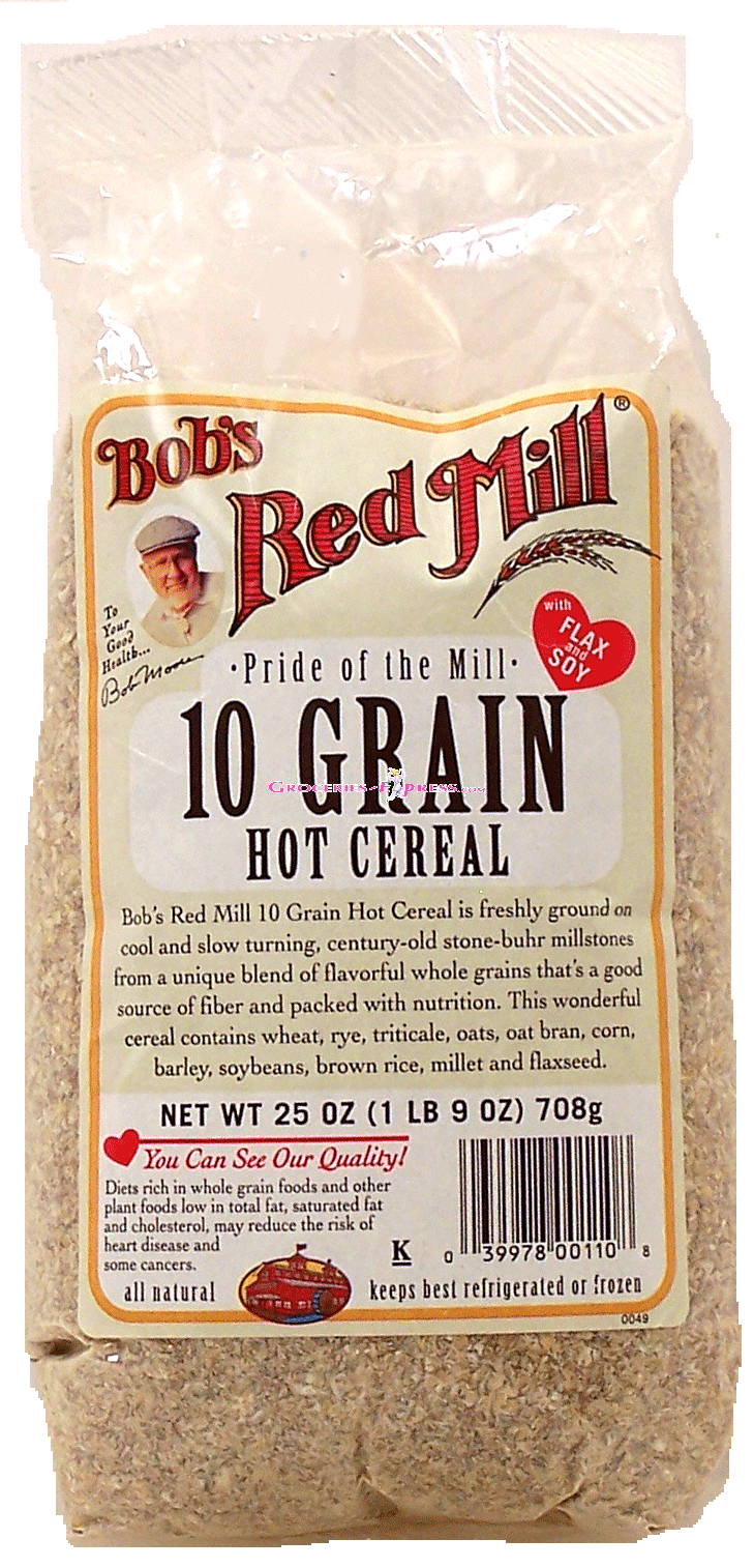 Bob's Red Mill&nbsp;Pride Of The Mill&nbsp;10 grain hot cereal, with flaxseed and soy Full-Size Picture